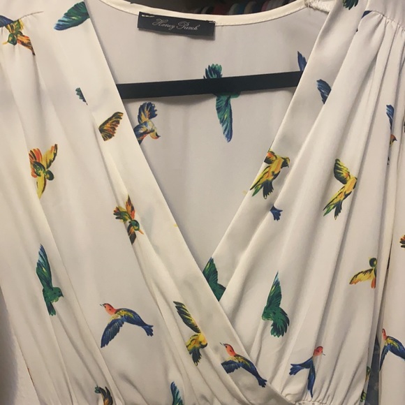 Honey Punch Wrap Dress - Picture 4 of 6